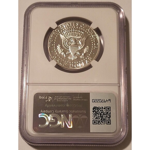 1964 Kennedy Silver Half Dollar Proof PF68 NGC - Picture 2 of 2